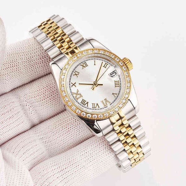 huiya06 watches 31mm precision durable automatic mechanical stainless steel case ladies waterproof luminous watch, Slivery;brown
huiya06 watches 31mm precision durable automatic mechanical stainless steel case ladies waterproof luminous watch, Slivery;brown