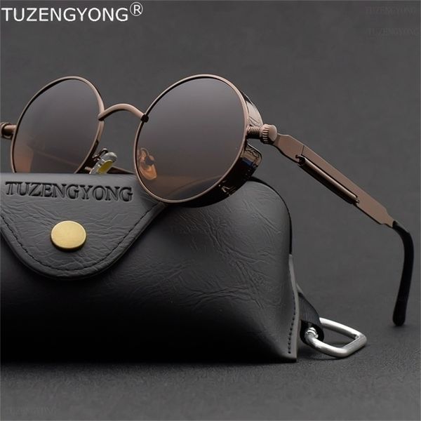 classic gothic steampunk sunglasses polarized men women brand designer vintage round metal frame sun glasses uv400 220617, White;black
classic gothic steampunk sunglasses polarized men women brand designer vintage round metal frame sun glasses uv400 220617, White;black