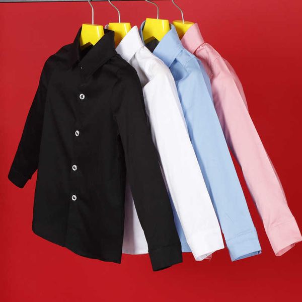 boys solid color shirt childrens suit with kids white black blue long-sleeved cotton clothes plus velvet thick
boys solid color shirt childrens suit with kids white black blue long-sleeved cotton clothes plus velvet thick
