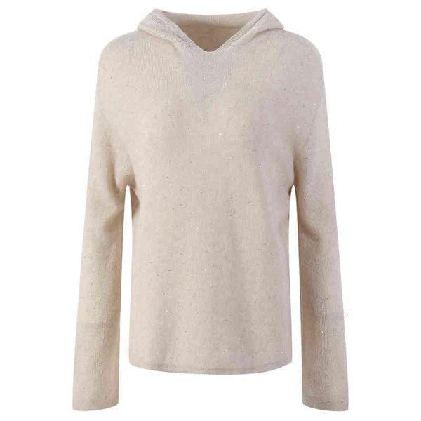 women's knits tees autumn and winter hooded sweater simple fashion pullover women's long sleeved loose sweater 15vm, White
women's knits tees autumn and winter hooded sweater simple fashion pullover women's long sleeved loose sweater 15vm, White