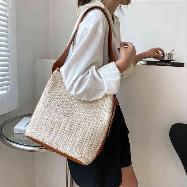 evening bag women's new fashion woven bucket ins large capacity one shoulder shopping 0805
evening bag women's new fashion woven bucket ins large capacity one shoulder shopping 0805