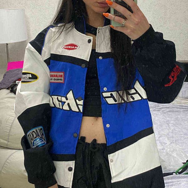 vintage motorcycle jacket men women letter embroidery street loose spring cotton baseball jacket coat chaquetas hombre t220816, Black;brown
vintage motorcycle jacket men women letter embroidery street loose spring cotton baseball jacket coat chaquetas hombre t220816, Black;brown