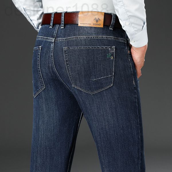 men's jeans designer spring new elastic jeans men's loose straight tube high waist business work clothes pants brand large 5yrr, Blue
men's jeans designer spring new elastic jeans men's loose straight tube high waist business work clothes pants brand large 5yrr, Blue