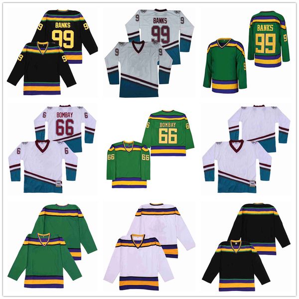 movie ducks hockey 66 gordon bombay jersey slap all stitched green white black color away breathable sport sale high quality, Black;red
movie ducks hockey 66 gordon bombay jersey slap all stitched green white black color away breathable sport sale high quality, Black;red