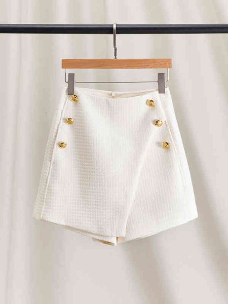 women's shorts in winter small fragrance coarse tweed high waist a-shaped shorts wear them all over the place look thin super waist irr, White;black
women's shorts in winter small fragrance coarse tweed high waist a-shaped shorts wear them all over the place look thin super waist irr, White;black