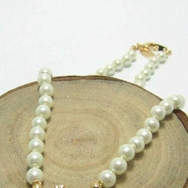 women short pearl chain rhinestone orbit necklace clavicle chain baroque pearl choker necklaces for women jewelry gift, Silver
women short pearl chain rhinestone orbit necklace clavicle chain baroque pearl choker necklaces for women jewelry gift, Silver