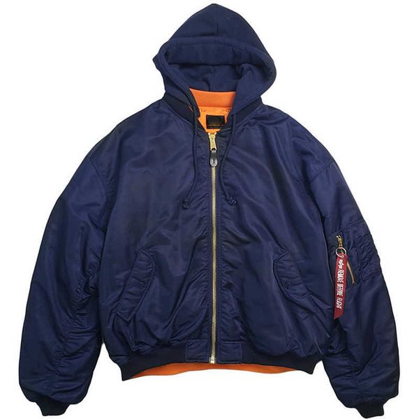 21ss b. n autonomous ma1 flying jacket loose double sided baseball men's and women's cotton padded overcoats, Black
21ss b. n autonomous ma1 flying jacket loose double sided baseball men's and women's cotton padded overcoats, Black