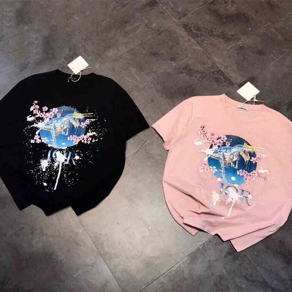 family 2022 summer couple flower splash short sleeve t-shirt men's and women's cotton loose high street ins t-shirt trend, White
family 2022 summer couple flower splash short sleeve t-shirt men's and women's cotton loose high street ins t-shirt trend, White