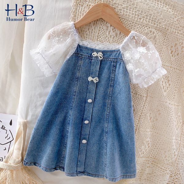 humor bear girls dresses summer short sleeve lace patchwork princess dress toddler kids clothes 220427, Red;yellow
humor bear girls dresses summer short sleeve lace patchwork princess dress toddler kids clothes 220427, Red;yellow