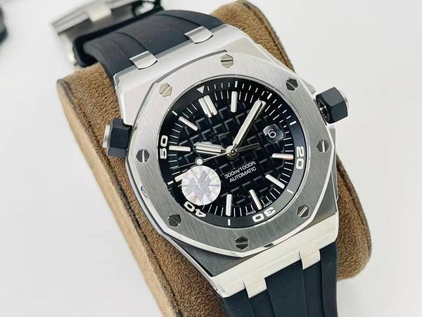 zf diving watches automatic machine cal.3120 movement 42mm transparent magnifying glass sapphire mirror stable function 15710 rubber strap, Slivery;brown
zf diving watches automatic machine cal.3120 movement 42mm transparent magnifying glass sapphire mirror stable function 15710 rubber strap, Slivery;brown