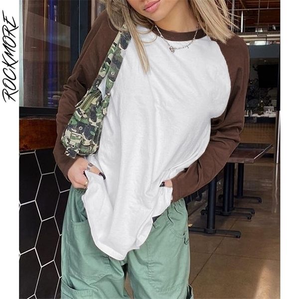 rockmore harajuku oversized women long sleeve patchwork t shirt autumn loose tees female streetwear grunge clothes 220408, White
rockmore harajuku oversized women long sleeve patchwork t shirt autumn loose tees female streetwear grunge clothes 220408, White