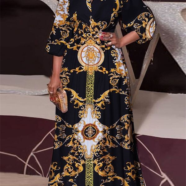 vonda maxi dresses for women summer lantern sleeve vintage printed pleated bohemian robe casual v neck party sundress 220815, Black;gray
vonda maxi dresses for women summer lantern sleeve vintage printed pleated bohemian robe casual v neck party sundress 220815, Black;gray