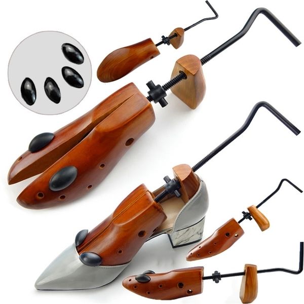1pcs shoe stretcher wooden shoes tree shaper rackwood adjustable flats pumps expander trees size sml for men 220611, White;pink
1pcs shoe stretcher wooden shoes tree shaper rackwood adjustable flats pumps expander trees size sml for men 220611, White;pink