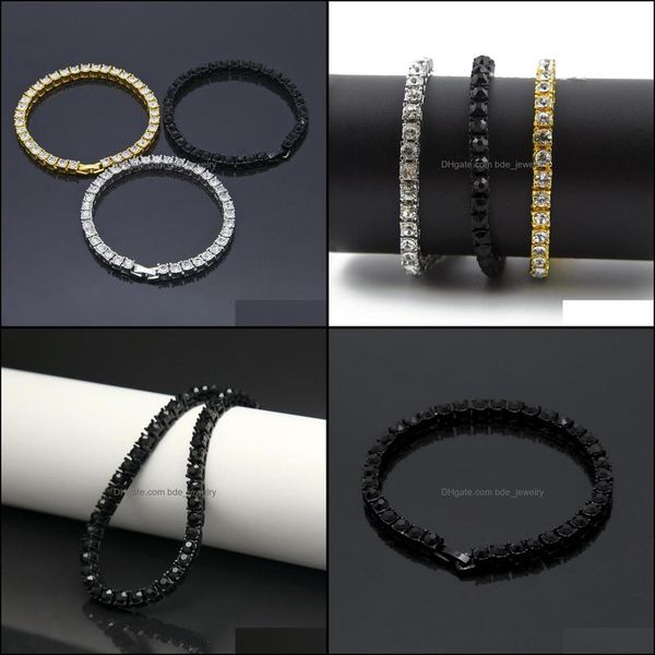 charm bracelets pretty mens iced out 1 row hop jewelry bling clear simated gold chain diamond bracelet drop delivery 2021 bdejewelry dhgsp, Golden;silver
charm bracelets pretty mens iced out 1 row hop jewelry bling clear simated gold chain diamond bracelet drop delivery 2021 bdejewelry dhgsp, Golden;silver