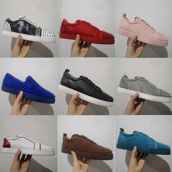 men women designer sneakers luxury shoes low black white suede grey blue flats trainers for party wedding fashion spikes high quality
men women designer sneakers luxury shoes low black white suede grey blue flats trainers for party wedding fashion spikes high quality