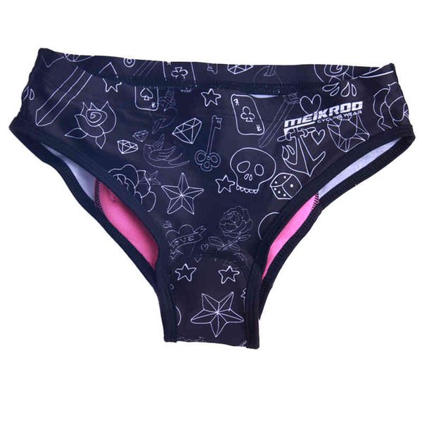 women's underwear triangle shorts underpants padded short pants briefs panties, White;black
women's underwear triangle shorts underpants padded short pants briefs panties, White;black