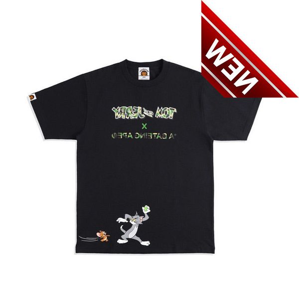 beii & bap fashion brand joint short sleeve children's t-shirt men's women's cat mouse camouflage letter half, White;black
beii & bap fashion brand joint short sleeve children's t-shirt men's women's cat mouse camouflage letter half, White;black