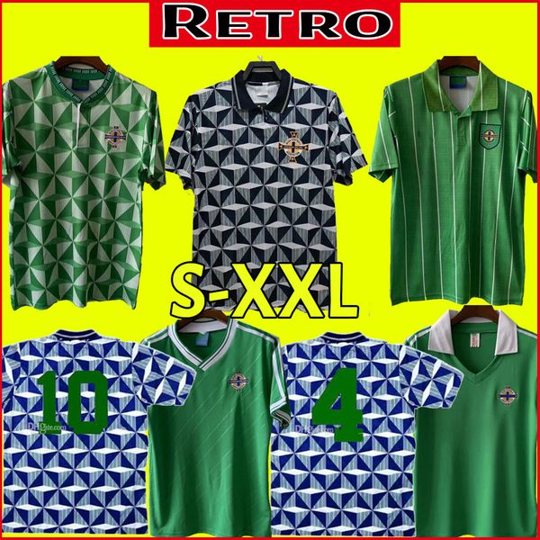90/93 retro version northern ireland national football team soccer jersey 1990/1993 ireland away short sleeve football shirt uniform 1992 94, Black;yellow
90/93 retro version northern ireland national football team soccer jersey 1990/1993 ireland away short sleeve football shirt uniform 1992 94, Black;yellow