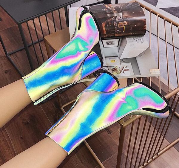 boots split toe ankle for women print flower round chunky high heels short t show shoes ninja tide knight, Black
boots split toe ankle for women print flower round chunky high heels short t show shoes ninja tide knight, Black