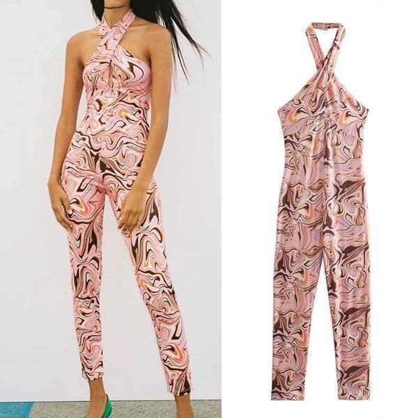 klkxmyt za jumpsuit women halter neck backless long woman summer fashion cut out yoga casual bodysuit 210527, Black;white
klkxmyt za jumpsuit women halter neck backless long woman summer fashion cut out yoga casual bodysuit 210527, Black;white