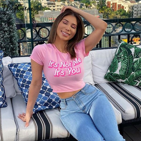 hugcitar cotton letters print short sleeve crop spring women fahsion casual tshirts streetwear y200412, White
hugcitar cotton letters print short sleeve crop spring women fahsion casual tshirts streetwear y200412, White