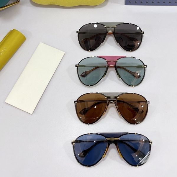 50% discount for factory direct sales2022 new g family men's and women's fashion personality tide sunglasses pilot glasses gg0740, White;black
50% discount for factory direct sales2022 new g family men's and women's fashion personality tide sunglasses pilot glasses gg0740, White;black