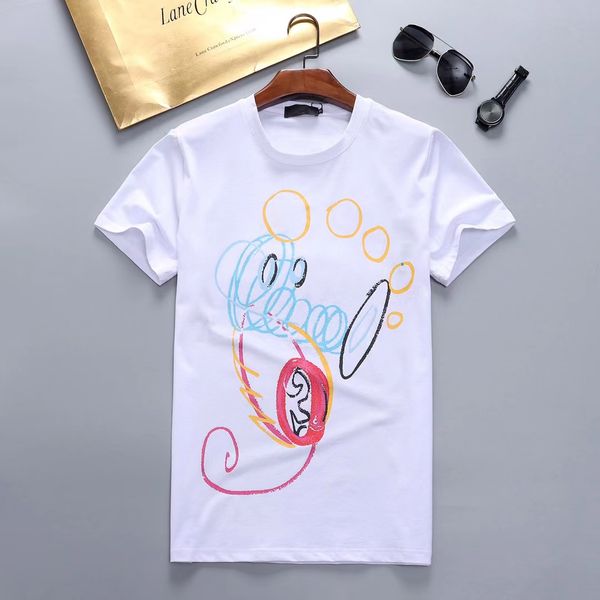 men's clothing short sleeve tee letter t shirts print short sleeves cotton tees polo european and american fashion couple casual loose, White;black
men's clothing short sleeve tee letter t shirts print short sleeves cotton tees polo european and american fashion couple casual loose, White;black