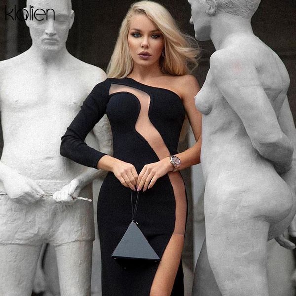 fashion elegant french romantic club night long dress for women autumn new vacation party solid black maxi dress, Black;gray
fashion elegant french romantic club night long dress for women autumn new vacation party solid black maxi dress, Black;gray