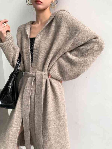 women's sweaters 2022 women's spring hooded medium and long knitted cardigan with gentle silhouette lazy style coat for women 6pff, White;black
women's sweaters 2022 women's spring hooded medium and long knitted cardigan with gentle silhouette lazy style coat for women 6pff, White;black