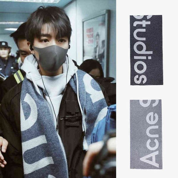 designer scarves acne studios double sided subtitle wool scarf 220 50cm ca0104 it 6117102000, Blue;gray
designer scarves acne studios double sided subtitle wool scarf 220 50cm ca0104 it 6117102000, Blue;gray