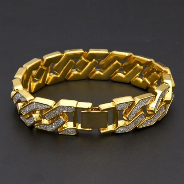 cuban link chain bracelet for mens iced out hip hop bracelets jewelry gold plating bangle zircon chains2286, Black
cuban link chain bracelet for mens iced out hip hop bracelets jewelry gold plating bangle zircon chains2286, Black
