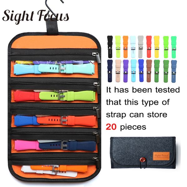 home hanging watch organizer band boxes strap for case box pouch storage bags 220617, Black;blue
home hanging watch organizer band boxes strap for case box pouch storage bags 220617, Black;blue