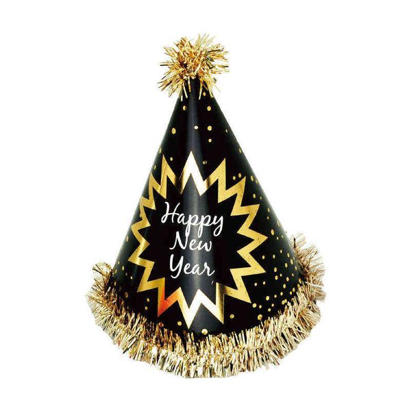 factory outlet 2022 new year party hat decoration supplies new year black gold color tassel paper
factory outlet 2022 new year party hat decoration supplies new year black gold color tassel paper