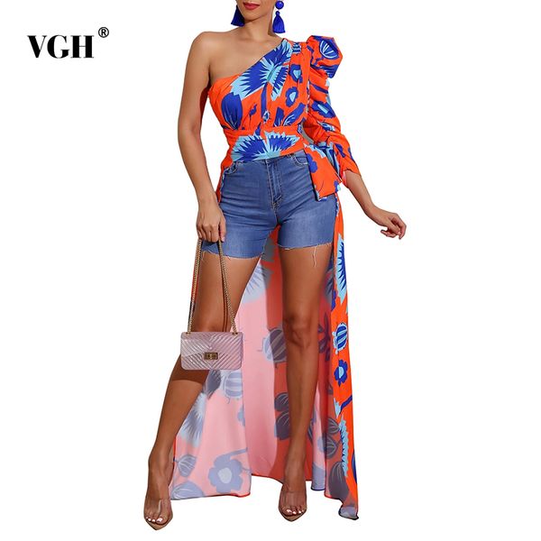 print bohemian shirt for women skew collar long sleeve irregular hem slim hit color blouse female fashion clothing 210507, White
print bohemian shirt for women skew collar long sleeve irregular hem slim hit color blouse female fashion clothing 210507, White