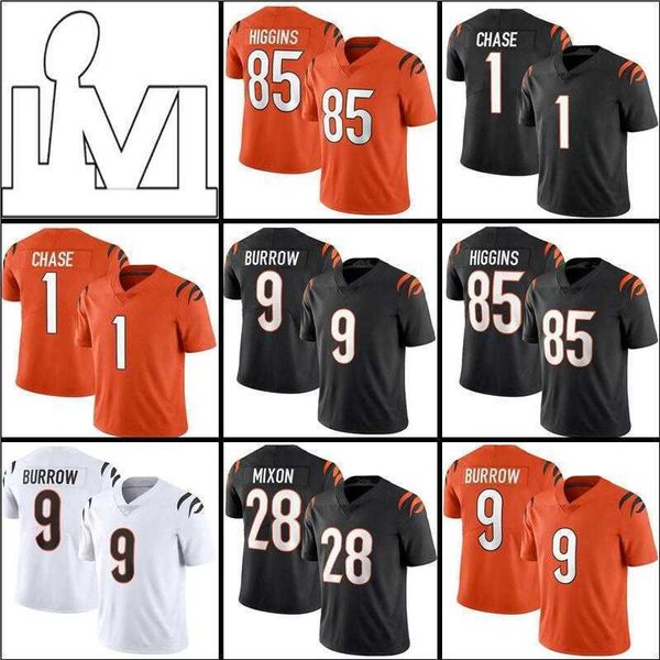 9 joe burrow mens football 1 ja'marr chase 2 evan mcpherson 28 mixon 85 tee higgins stitched jersey women youth, Black
9 joe burrow mens football 1 ja'marr chase 2 evan mcpherson 28 mixon 85 tee higgins stitched jersey women youth, Black