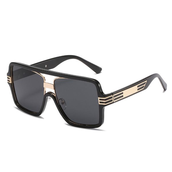 new men's and women's sunglasses fashion oversized square sunglasses women, White;black
new men's and women's sunglasses fashion oversized square sunglasses women, White;black