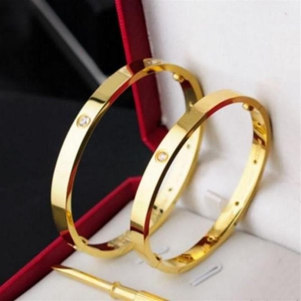 new screw charm bracelets design women love bangle men luxury designer jewelry stainless steel lovers gift silver rose gold diamon224r, Black
new screw charm bracelets design women love bangle men luxury designer jewelry stainless steel lovers gift silver rose gold diamon224r, Black
