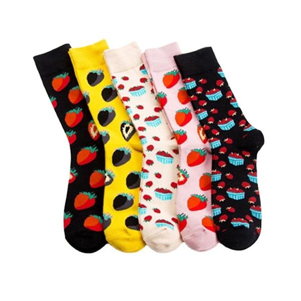 men's socks 10 pairs/lot autumn winter cotton strawberry pattern large medium tube tide funny manufacturer wholesale price, Black
men's socks 10 pairs/lot autumn winter cotton strawberry pattern large medium tube tide funny manufacturer wholesale price, Black