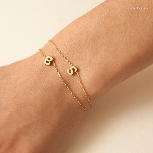 link chain 304 stainless steel 26 letter bracelet dainty initial necklace jewelry gift 0051, Black
link chain 304 stainless steel 26 letter bracelet dainty initial necklace jewelry gift 0051, Black