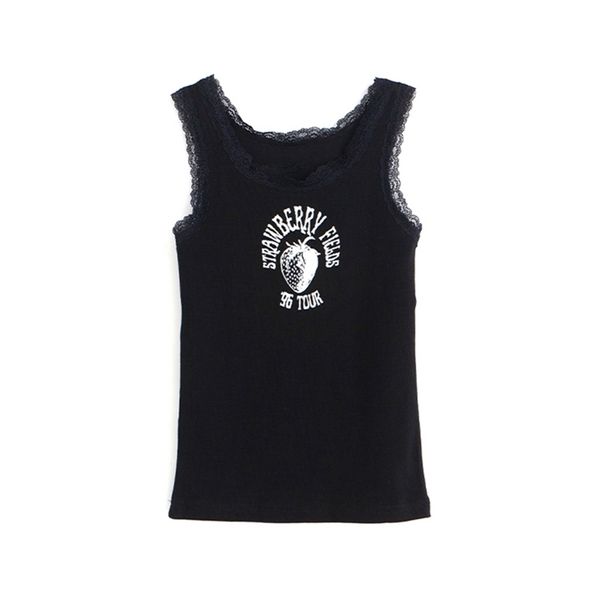 puwd slim girls sweet lace tank summer fashion ladies ribbed knitted cotton vintage women cute soft chic 220316, White
puwd slim girls sweet lace tank summer fashion ladies ribbed knitted cotton vintage women cute soft chic 220316, White