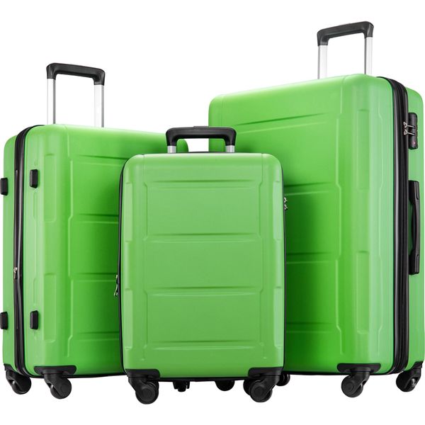 good home expanable spinner wheel 3 piece fashion luggage set abs lightweight suitcase with tsa lock blue green red
good home expanable spinner wheel 3 piece fashion luggage set abs lightweight suitcase with tsa lock blue green red