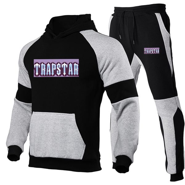 designer trapstar men's winter couple hoodie sets tracksuit sportswear new men sweatshirt and sweatpant suit fashion streetwear pullove, Gray
designer trapstar men's winter couple hoodie sets tracksuit sportswear new men sweatshirt and sweatpant suit fashion streetwear pullove, Gray