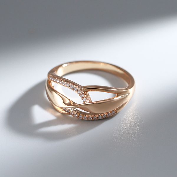design hollow twist line luxury rings for women 585 rose gold tiny zircon fine finger jewelry fashion party trend 220716, Slivery;golden
design hollow twist line luxury rings for women 585 rose gold tiny zircon fine finger jewelry fashion party trend 220716, Slivery;golden