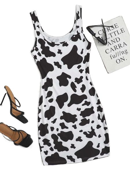 cow print dress u8gj#, Black;gray
cow print dress u8gj#, Black;gray