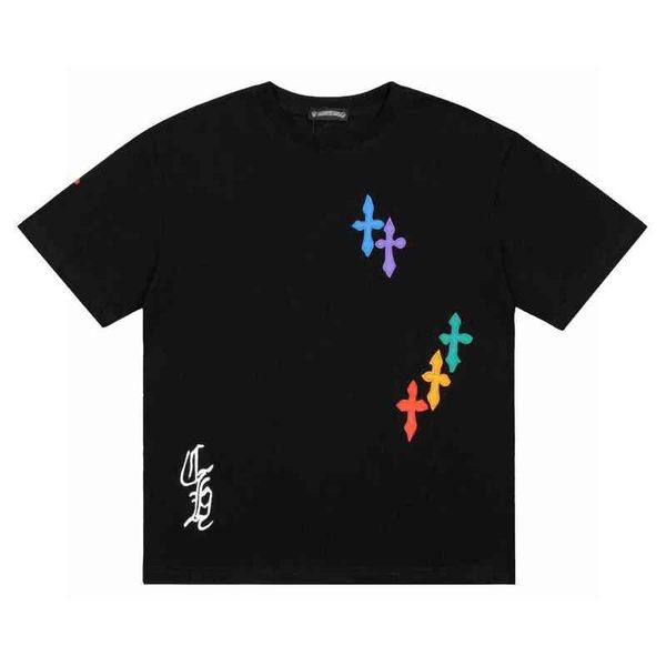 t-shirt cotton print high-quality short-sleeved streetwear ch croix over printed cross lettered t-shirt short sleeve lovers fashion trend d0, White;black
t-shirt cotton print high-quality short-sleeved streetwear ch croix over printed cross lettered t-shirt short sleeve lovers fashion trend d0, White;black