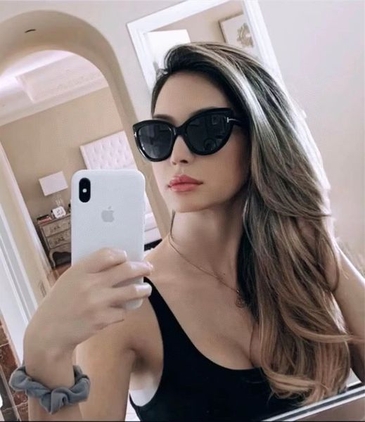 50% discount for factory direct saleswomen's sunglasses black frame tom sunglasses tf0762 cat's eye, White;black
50% discount for factory direct saleswomen's sunglasses black frame tom sunglasses tf0762 cat's eye, White;black