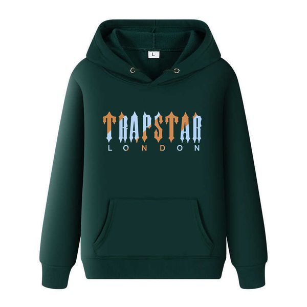 2022 men's and women's new fashion trapstar printed street casual hoodie spring autumn sweater, Black
2022 men's and women's new fashion trapstar printed street casual hoodie spring autumn sweater, Black