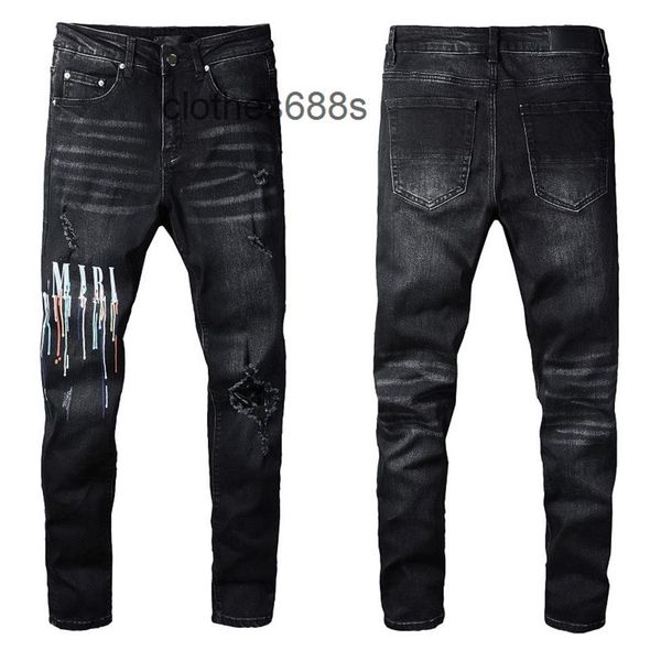 designer jeans trend a miryy-fluid spray painted colorful letter hole patch elastic tight legged jeans #830282g, Blue
designer jeans trend a miryy-fluid spray painted colorful letter hole patch elastic tight legged jeans #830282g, Blue