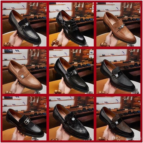g1 2022 british men's slip on split leather pointed toe men luxury dress shoes business wedding oxfords formal shoes a2, Black
g1 2022 british men's slip on split leather pointed toe men luxury dress shoes business wedding oxfords formal shoes a2, Black