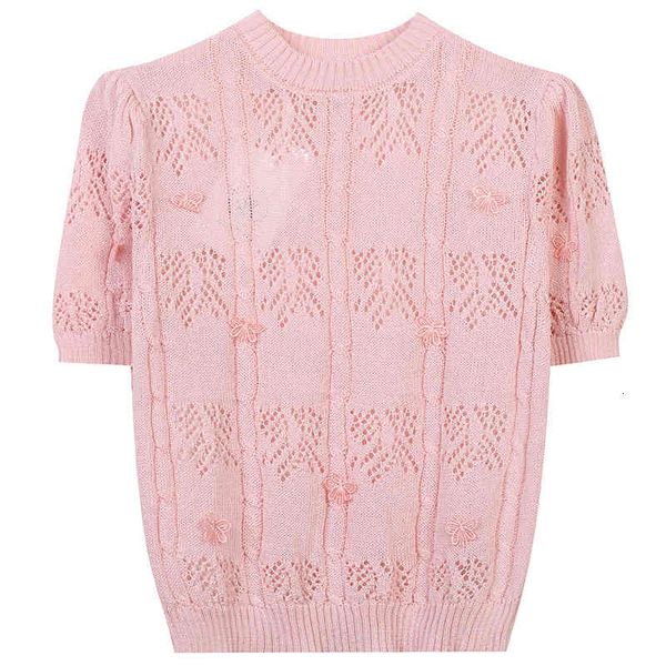 women's sweaters xiaoxiangfeng bubble sleeve sweater summer pink butterfly three-dimensional decoration hollow out design temperament s, White;black
women's sweaters xiaoxiangfeng bubble sleeve sweater summer pink butterfly three-dimensional decoration hollow out design temperament s, White;black